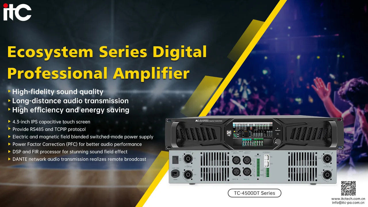 Amplificator digital de rețea TC-4500DT